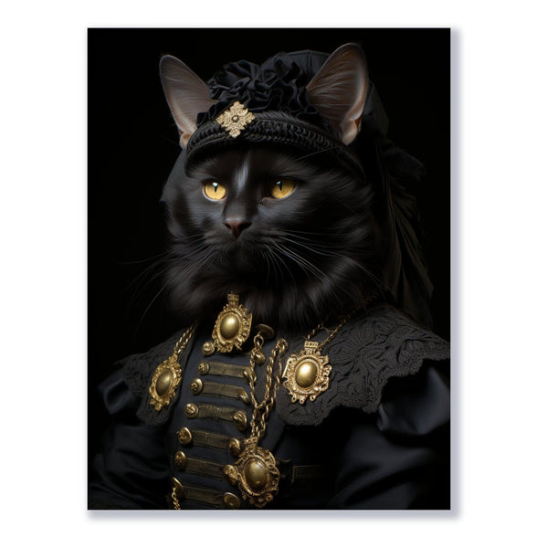 Aristokratische Eleganz 30x40 cm / 12x16″ / Poster auf halbmattem Papier