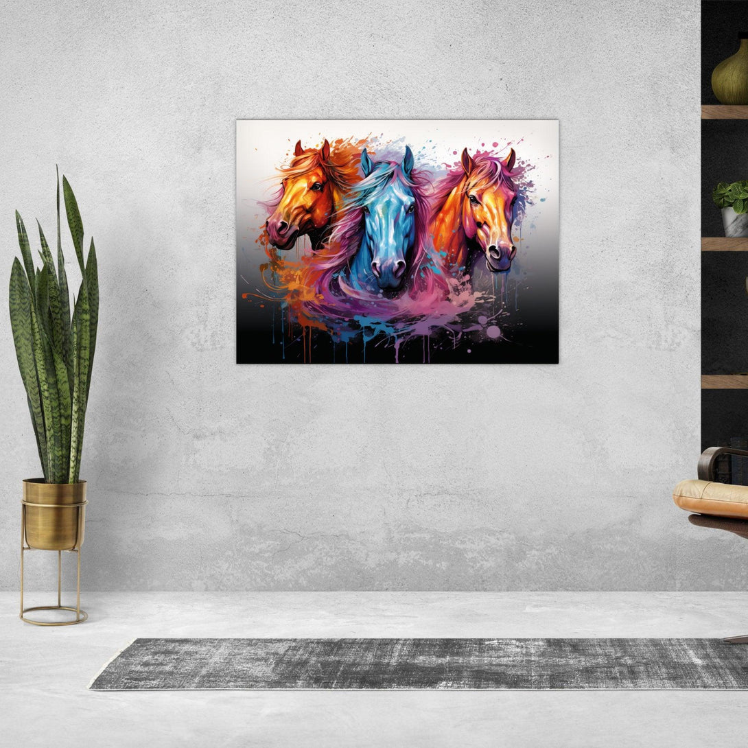 Chromatische Eleganz 30x40 cm / 12x16″ / Poster auf halbmattem Papier