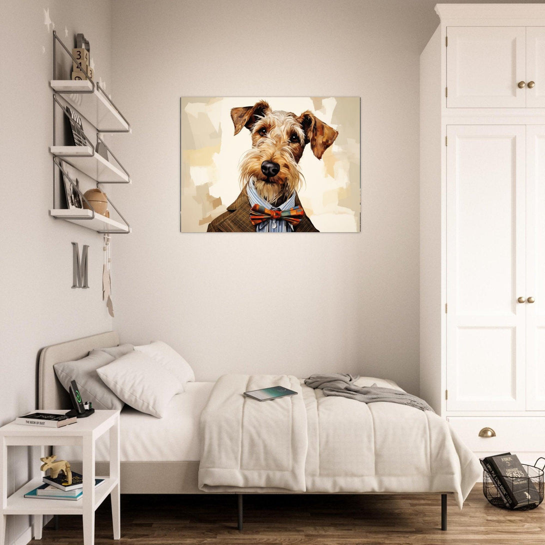 Der Dandy Hund 30x40 cm / 12x16″ / Poster auf halbmattem Papier
