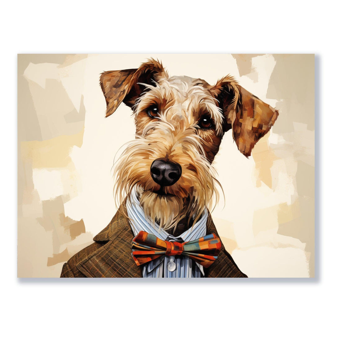 Der Dandy Hund 30x40 cm / 12x16″ / Poster auf halbmattem Papier