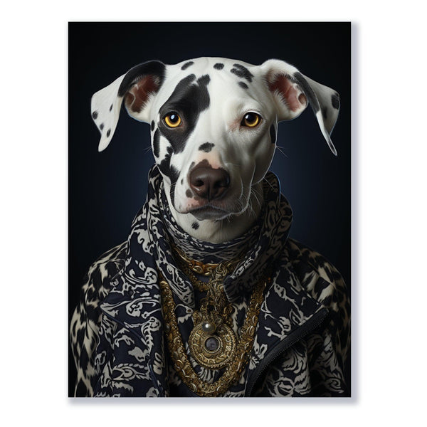 Eleganter Dalmatiner 30x40 cm / 12x16″ / Poster auf halbmattem Papier