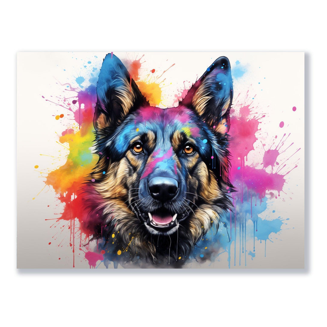 Farbenexplosion 30x40 cm / 12x16″ / Poster auf halbmattem Papier