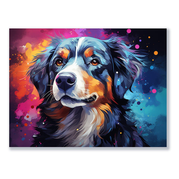 Farbenfroher Blick 30x40 cm / 12x16″ / Poster auf halbmattem Papier