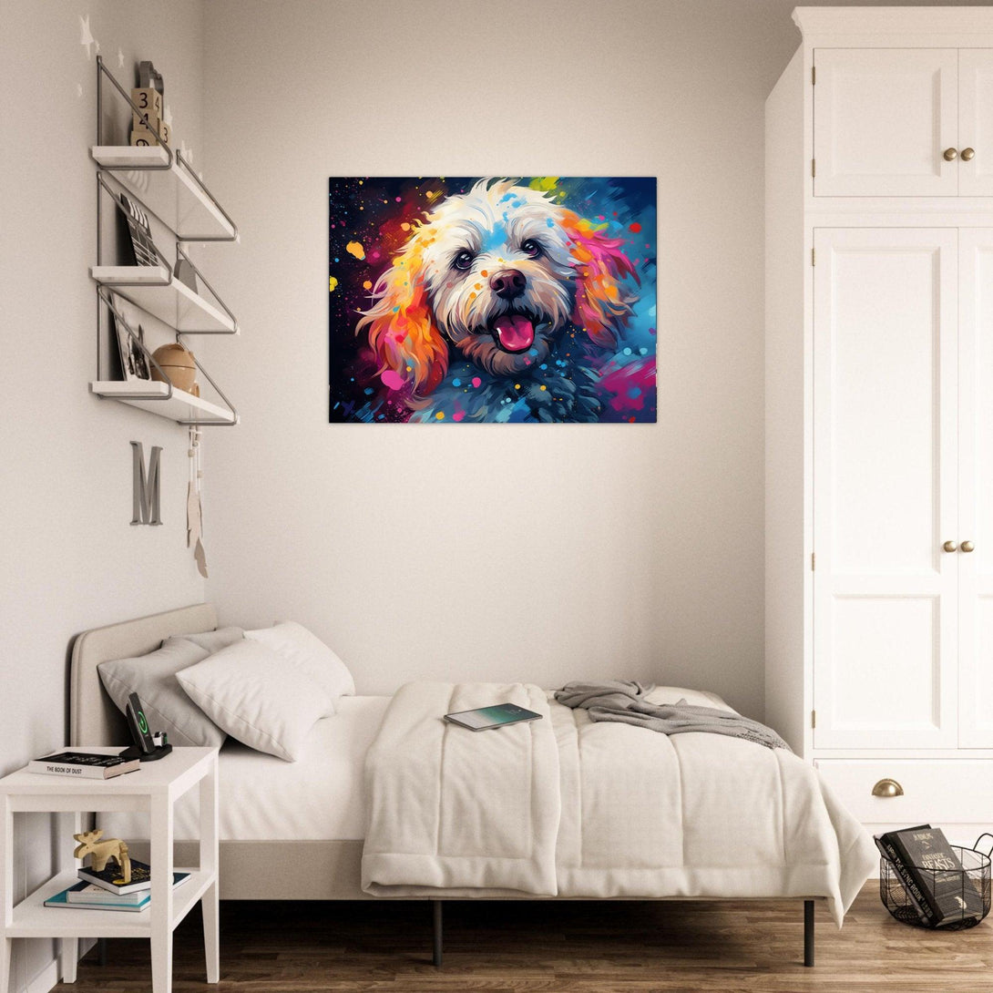 Farbenfrohes Fell 30x40 cm / 12x16″ / Poster auf halbmattem Papier
