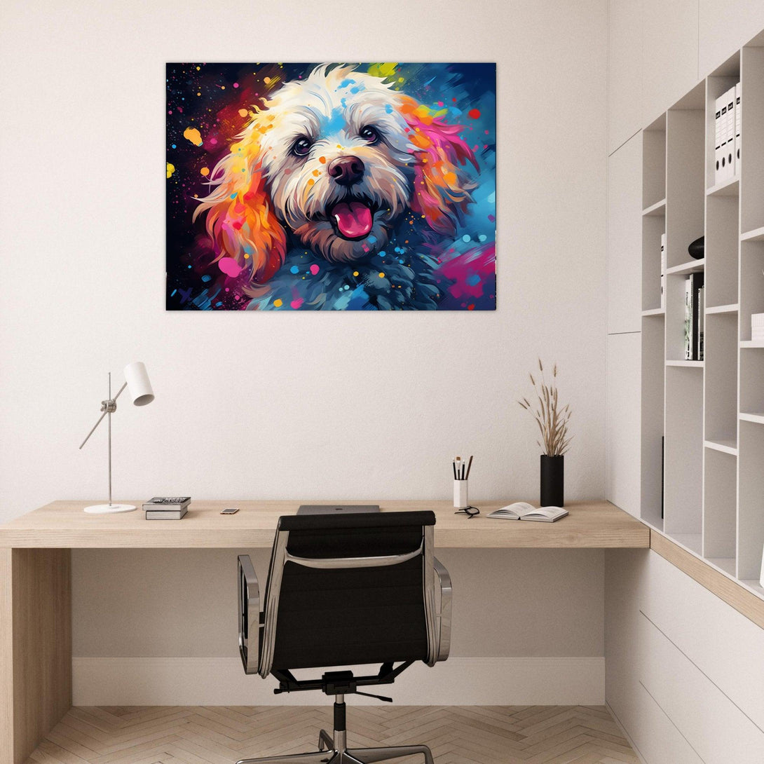 Farbenfrohes Fell 30x40 cm / 12x16″ / Poster auf halbmattem Papier