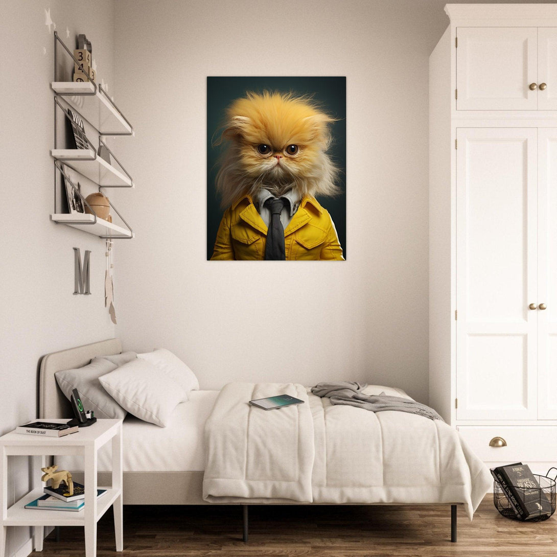 Geschäftskatze 30x40 cm / 12x16″ / Poster auf halbmattem Papier