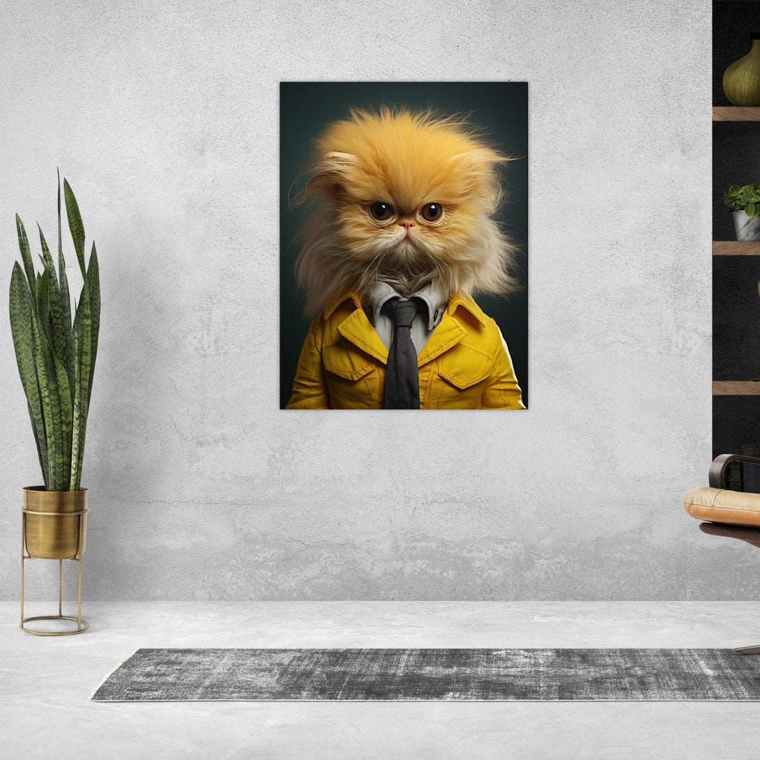 Geschäftskatze 30x40 cm / 12x16″ / Poster auf halbmattem Papier