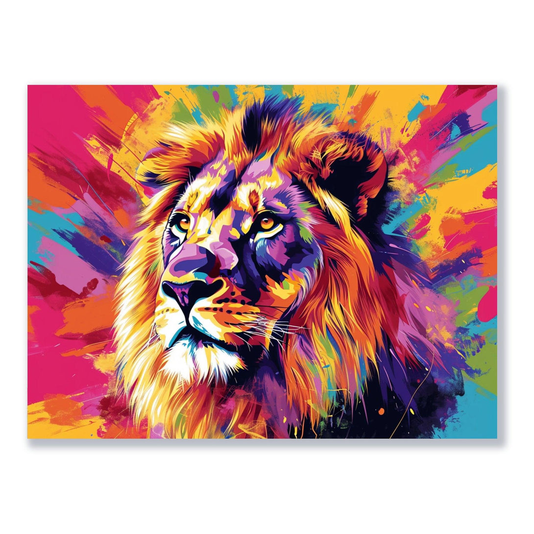 Königliche Farbenpracht 30x40 cm / 12x16″ / Poster auf halbmattem Papier