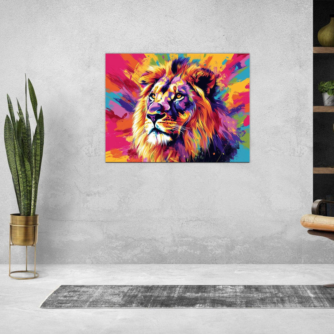 Königliche Farbenpracht 30x40 cm / 12x16″ / Poster auf halbmattem Papier