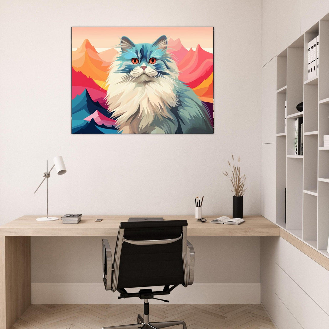 Majestätische Katze 30x40 cm / 12x16″ / Poster auf halbmattem Papier