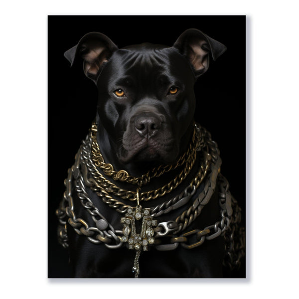 Majestätischer Hund 30x40 cm / 12x16″ / Poster auf halbmattem Papier