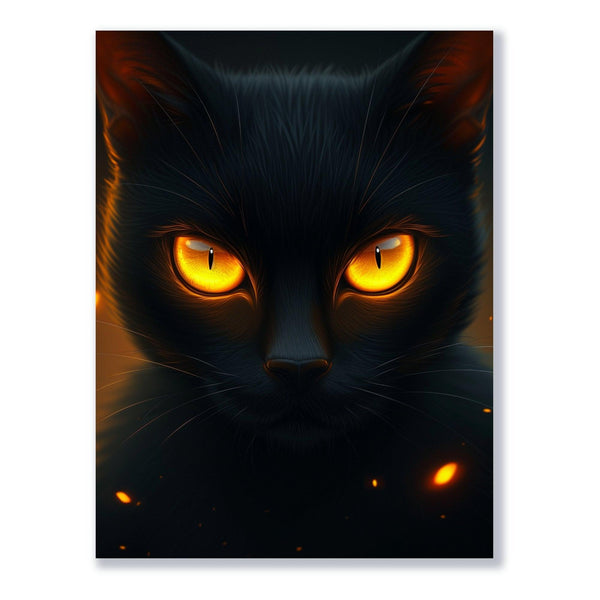 Mystische Feueraugen 30x40 cm / 12x16″ / Poster auf halbmattem Papier