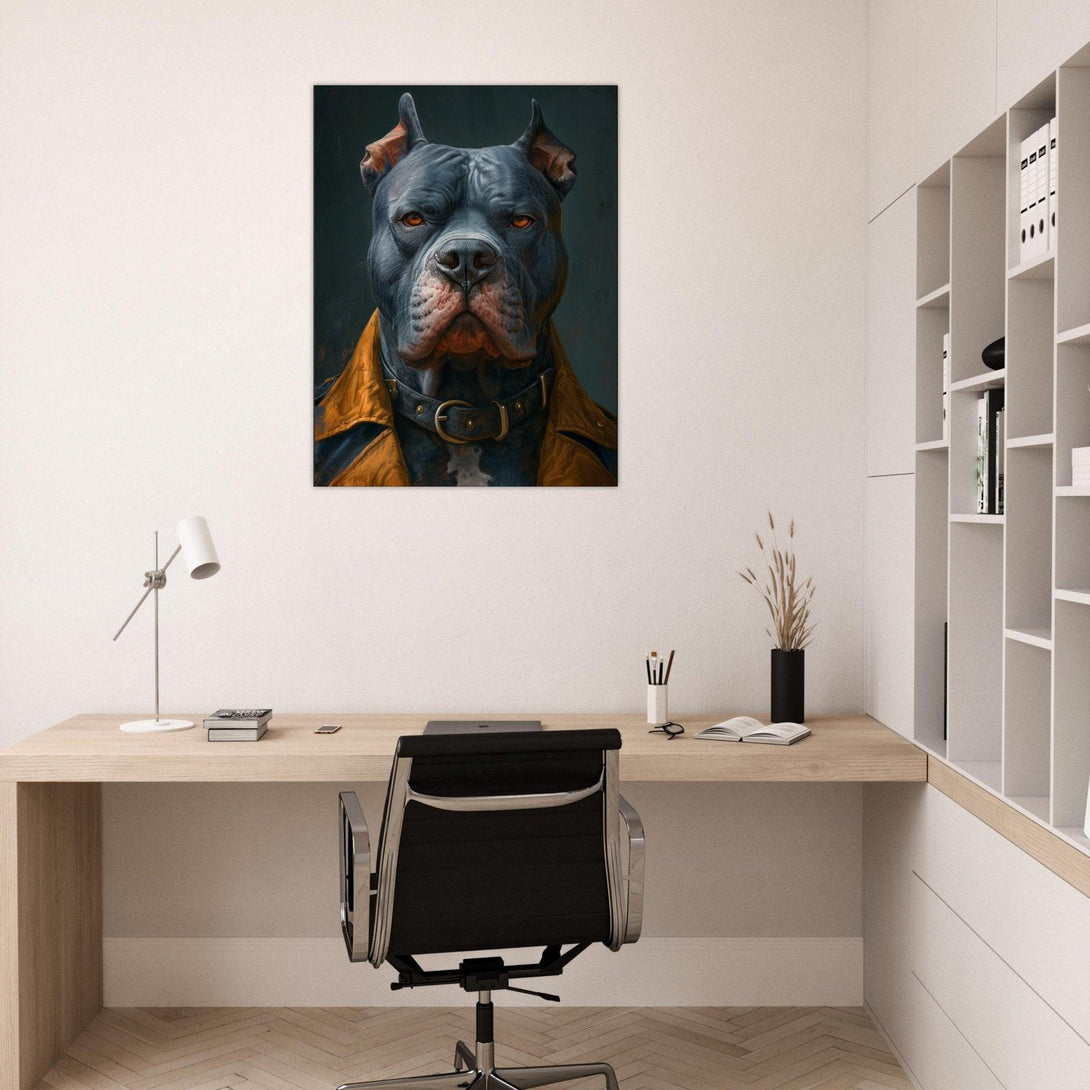 Nachdenklicher Wachhund 30x40 cm / 12x16″ / Poster auf halbmattem Papier