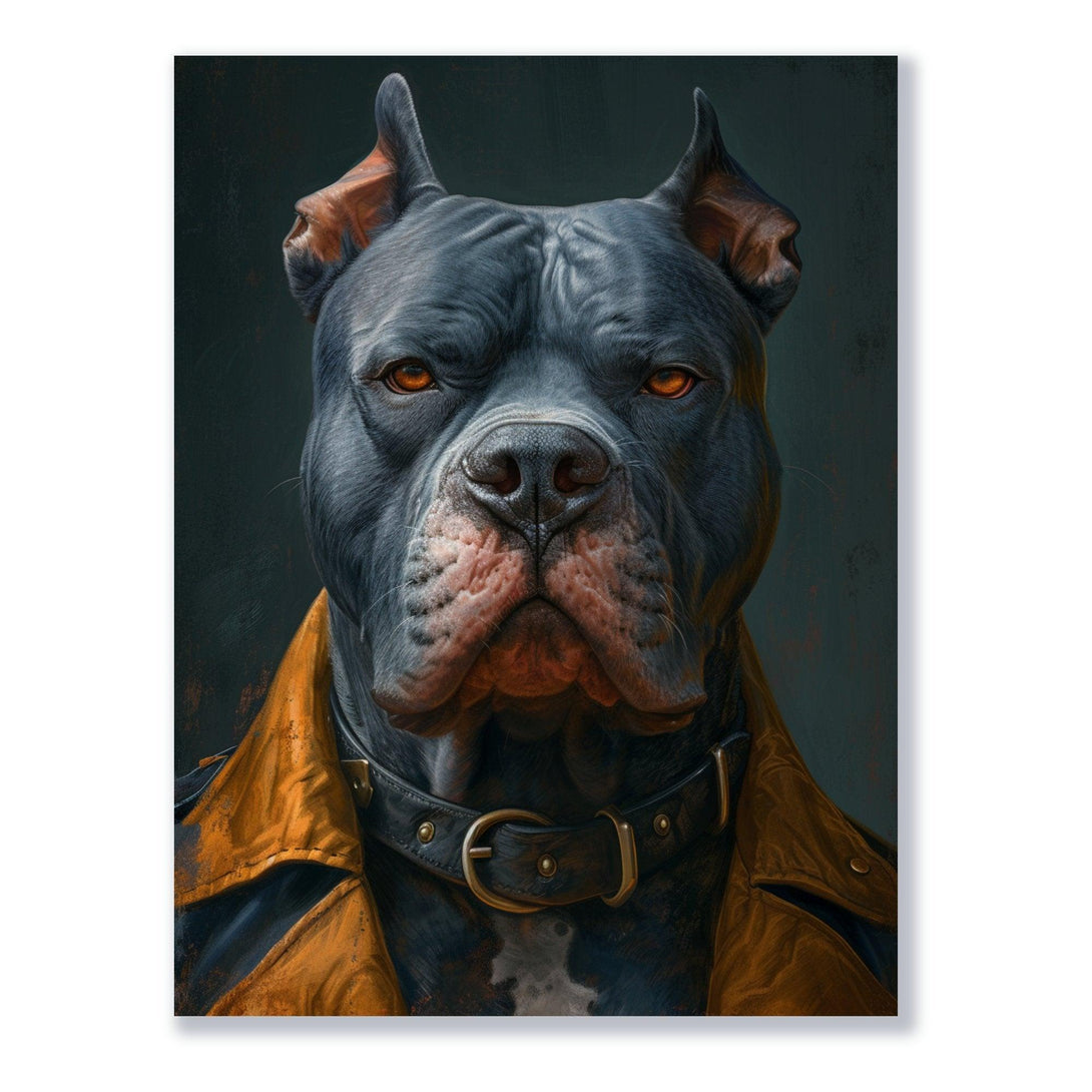 Nachdenklicher Wachhund 30x40 cm / 12x16″ / Poster auf halbmattem Papier