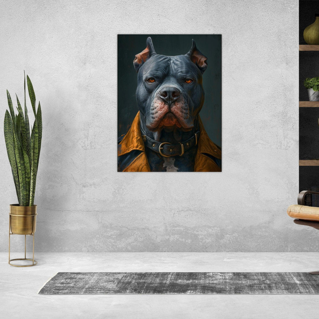 Nachdenklicher Wachhund 30x40 cm / 12x16″ / Poster auf halbmattem Papier