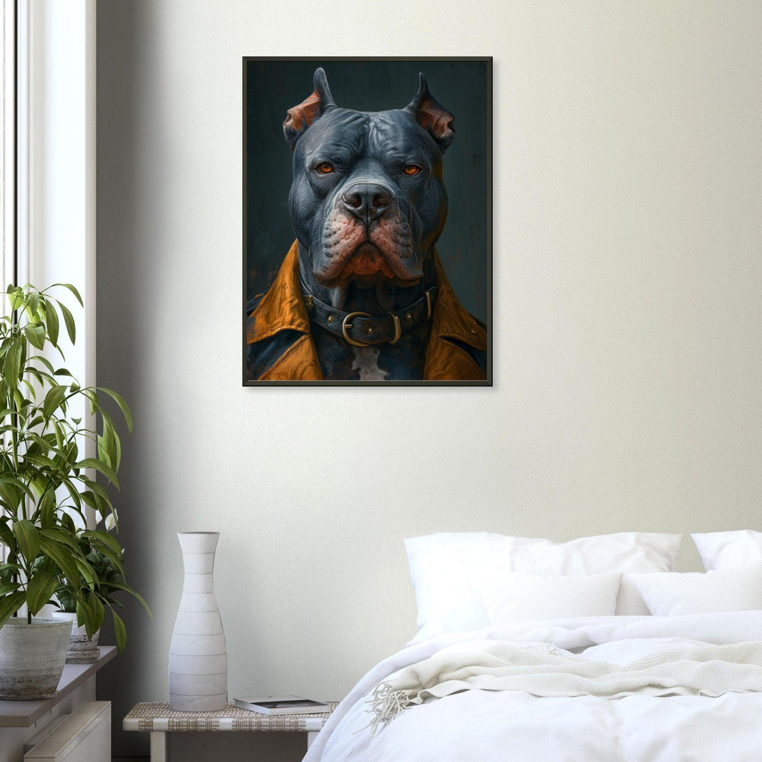 Nachdenklicher Wachhund 30x40 cm / 12x16″ / Poster auf halbmattem Papier