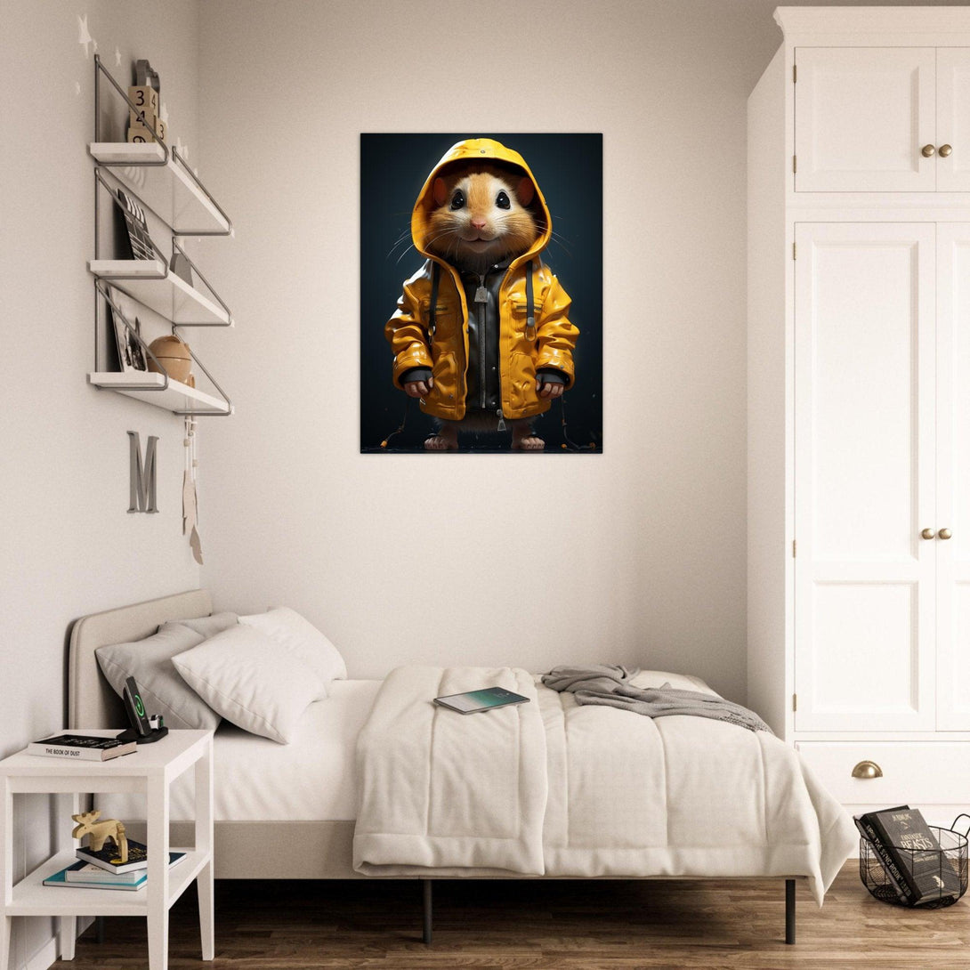 Stilvoller Nager 30x40 cm / 12x16″ / Poster auf halbmattem Papier