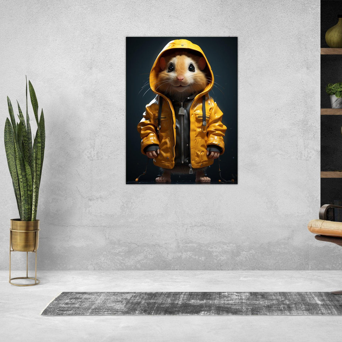 Stilvoller Nager 30x40 cm / 12x16″ / Poster auf halbmattem Papier