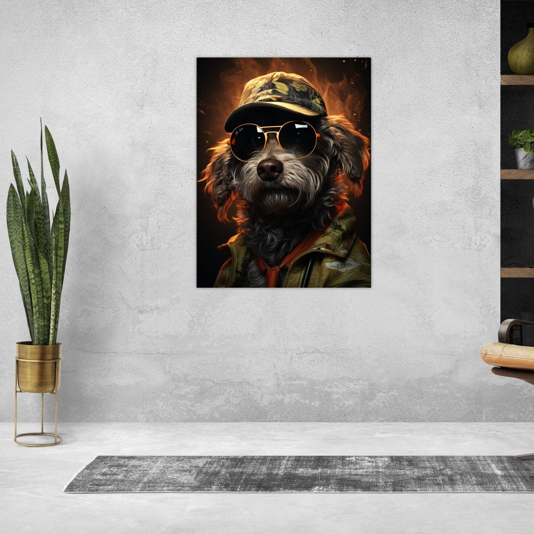 Doggy Cool ein Bild aus der collections Tierbilder als Alu-Dibond Bild