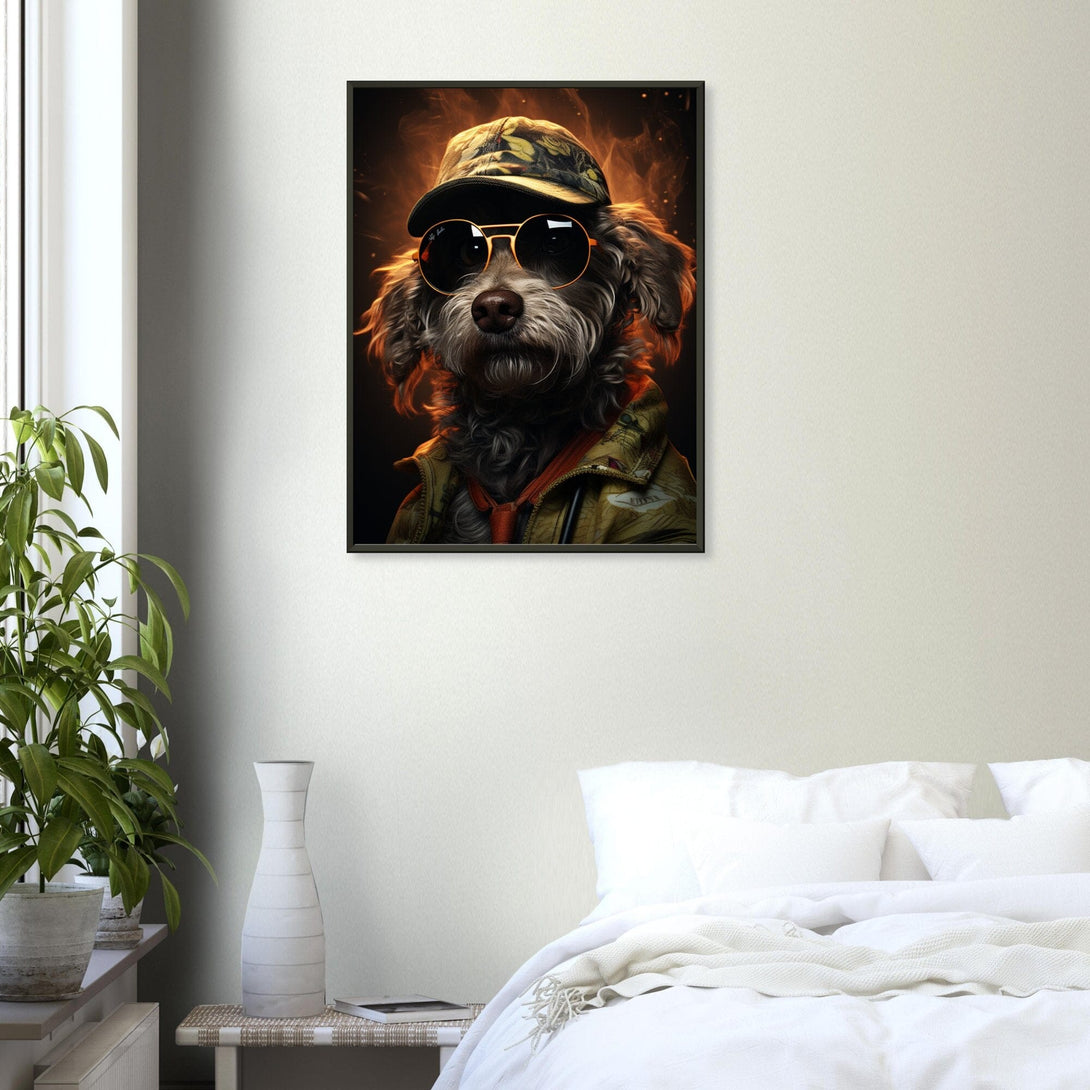 Doggy Cool ein Bild aus der collections Tierbilder als Poster im Wohnzimmer