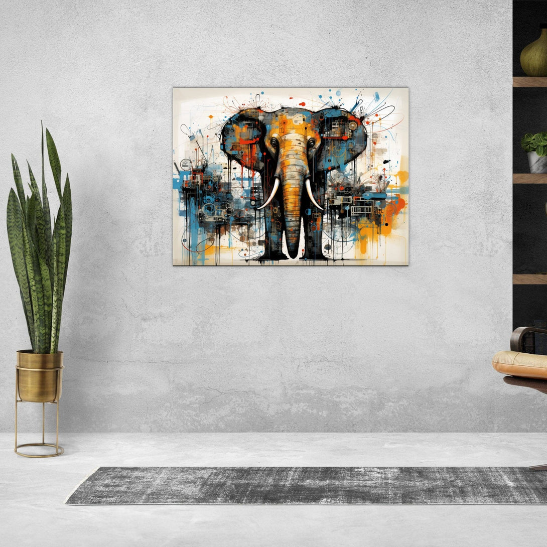 Elefant Surreal ein Bild aus der collections Tierbilder als Poster