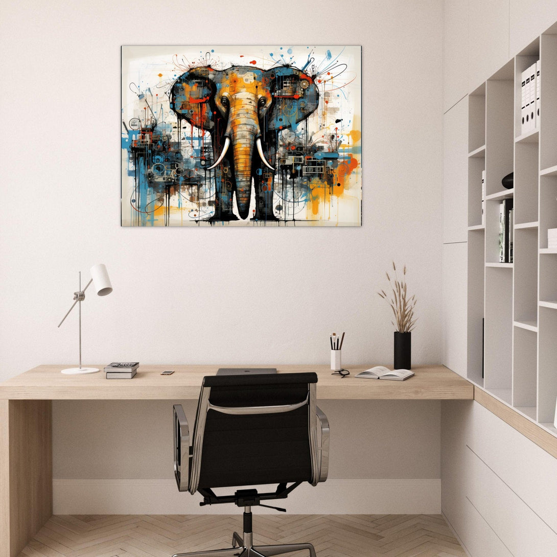 Elefant Surreal ein Bild aus der collections Tierbilder als Poster im Wohnzimmer