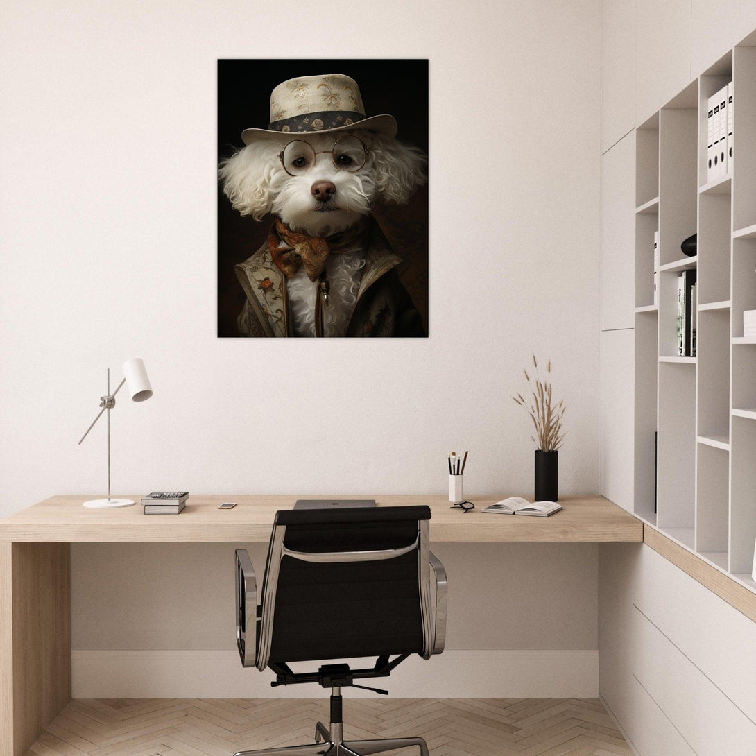 Vintage-Stil Hund 30x40 cm / 12x16″ / Poster auf halbmattem Papier