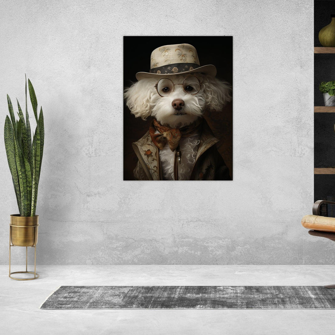 Vintage-Stil Hund 30x40 cm / 12x16″ / Poster auf halbmattem Papier