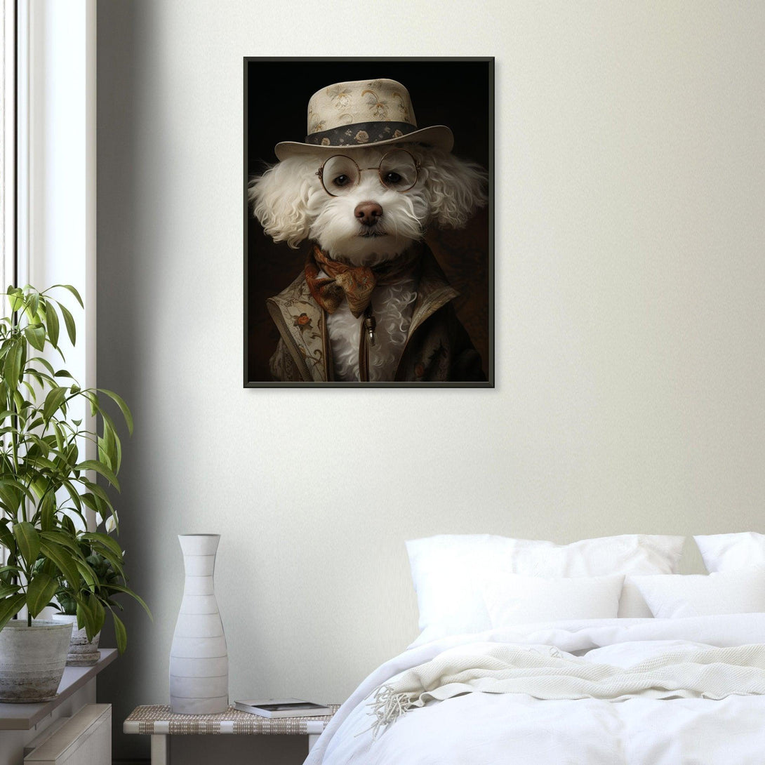 Vintage-Stil Hund 30x40 cm / 12x16″ / Poster auf halbmattem Papier